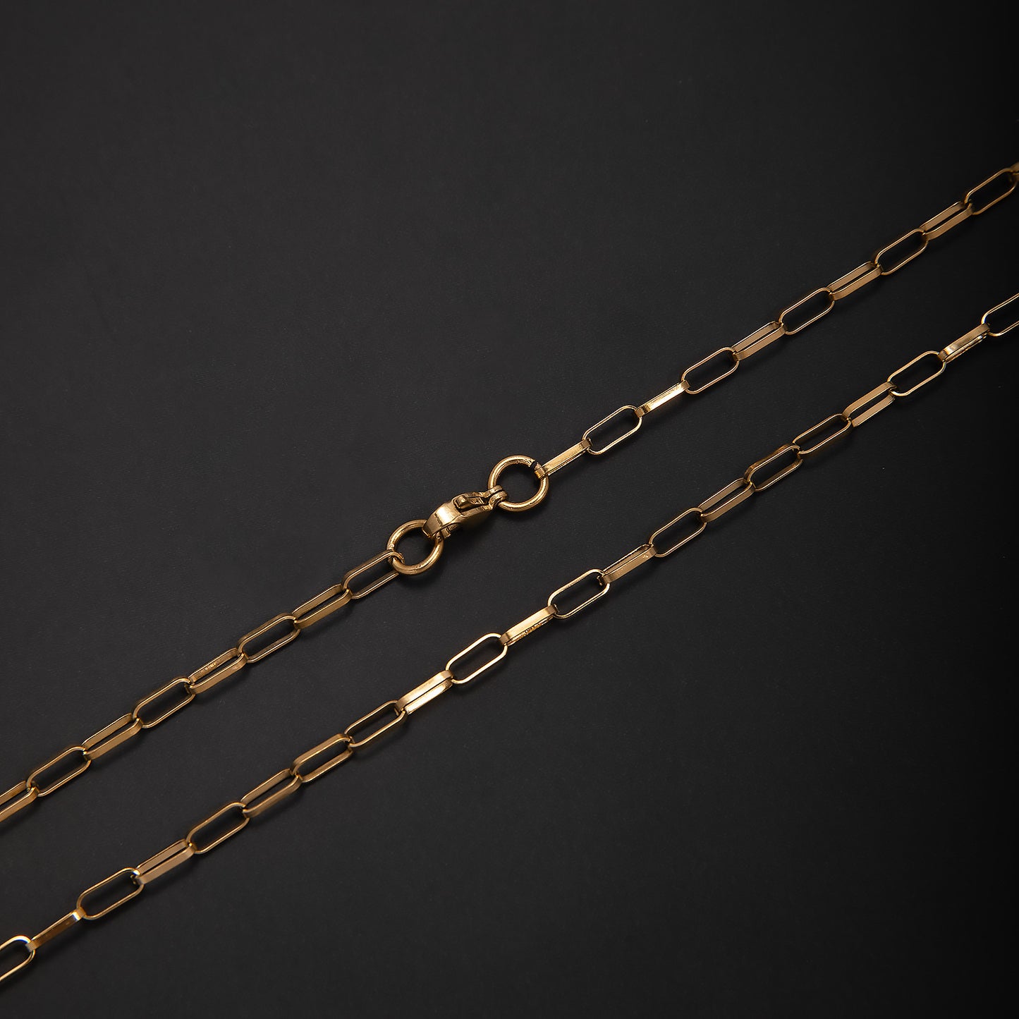 Elegante offene Gliederkette Halskette Brehn