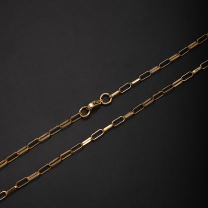 Elegante offene Gliederkette Halskette Brehn