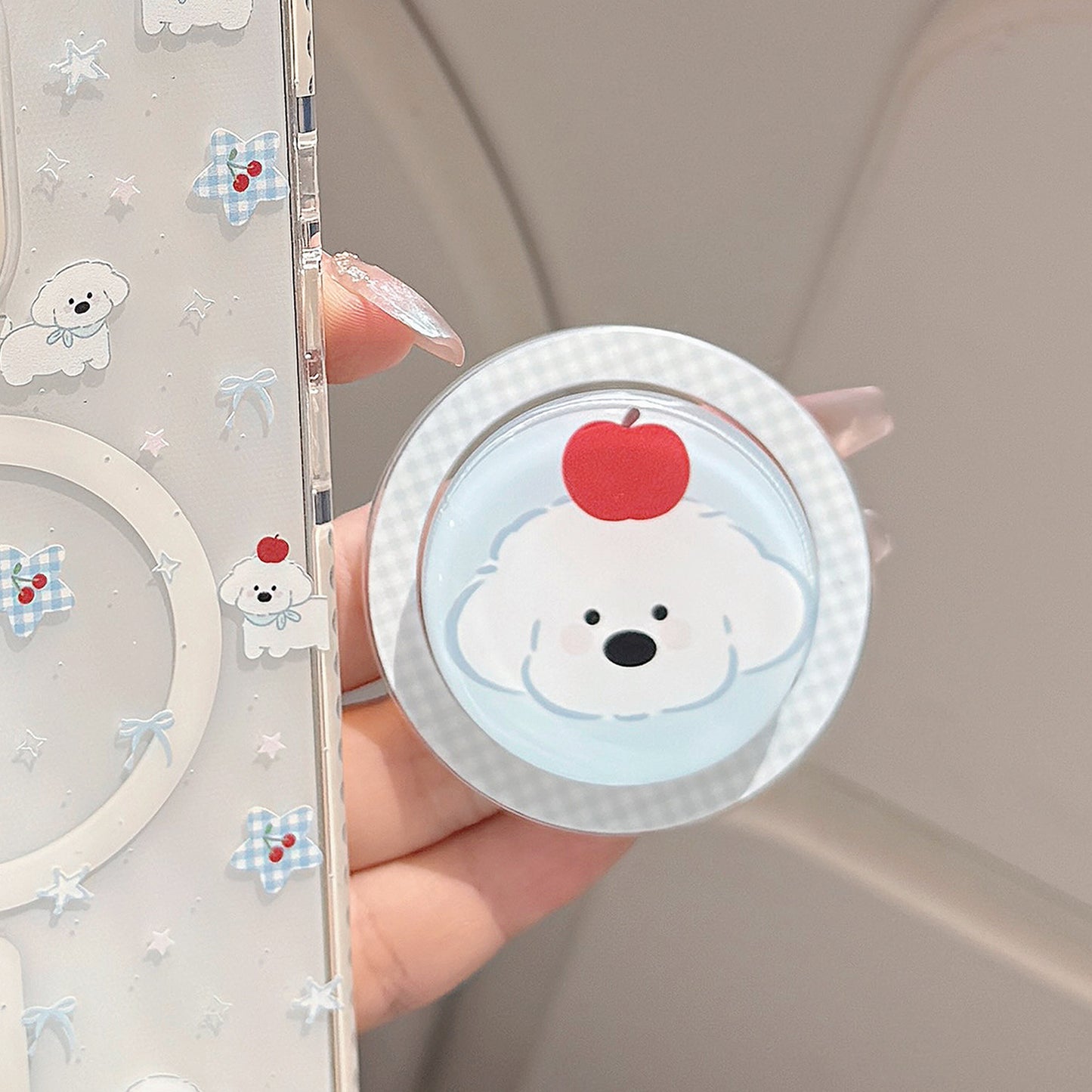 Verspielter Kühlschrankmagnet mit Hundedesign Brehn