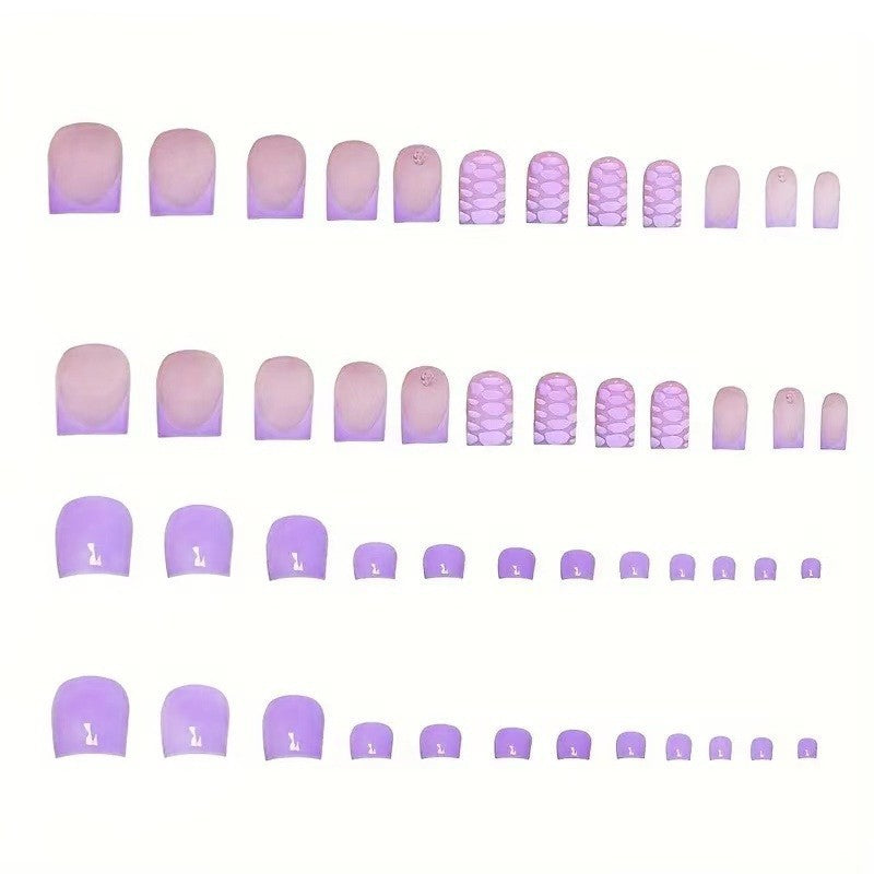 Künstlerisches Gel-Nagelset Brehn