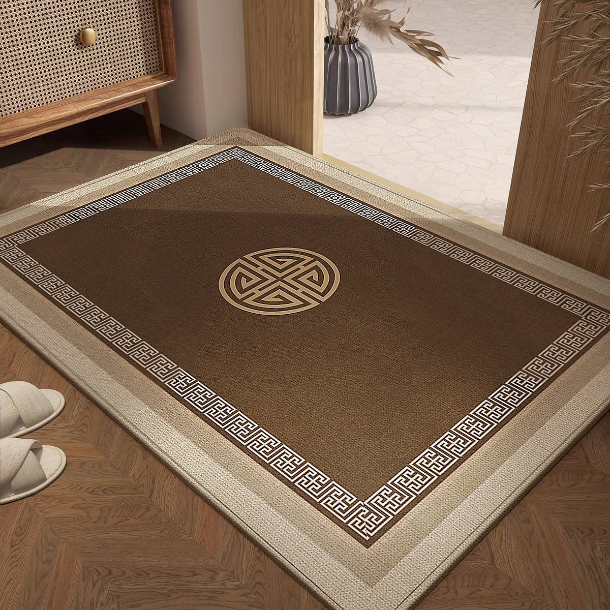 Elegante geometrische Design-Teppich