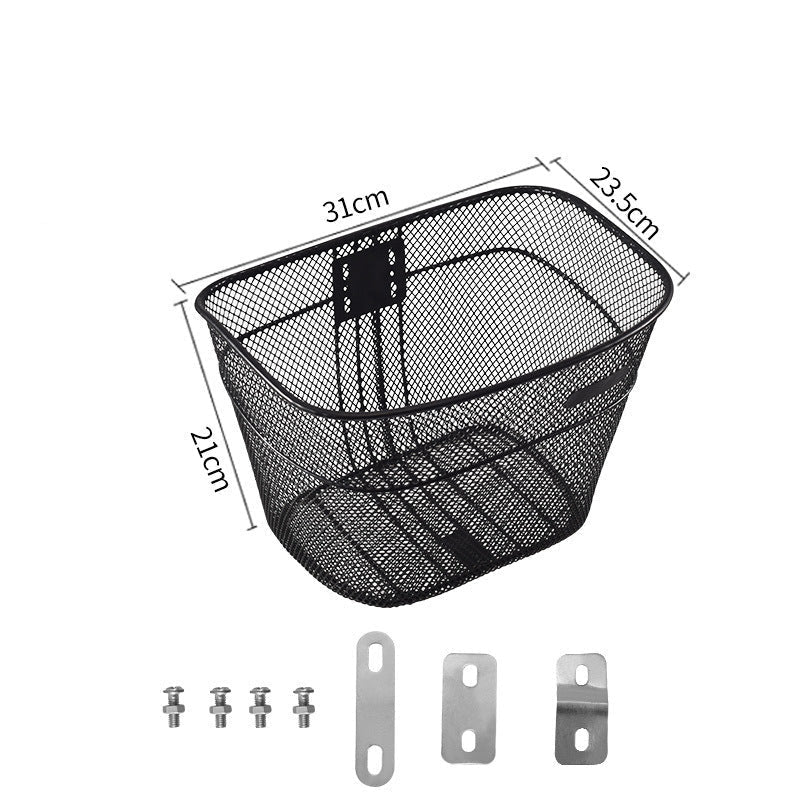 Vorder-Montage-Mesh-Fahrradkorb mit universeller Halterung Brehn