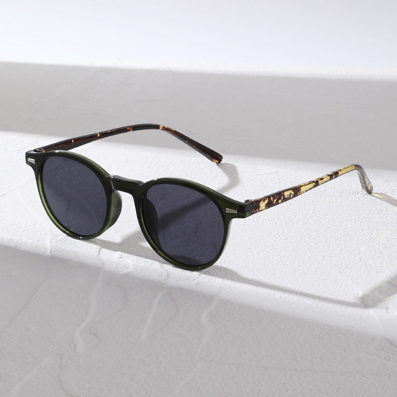 Stylische Runde Rahmen Sonnenbrille Brehn