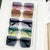 Damen oversized geometrische Sonnenbrille Brehn