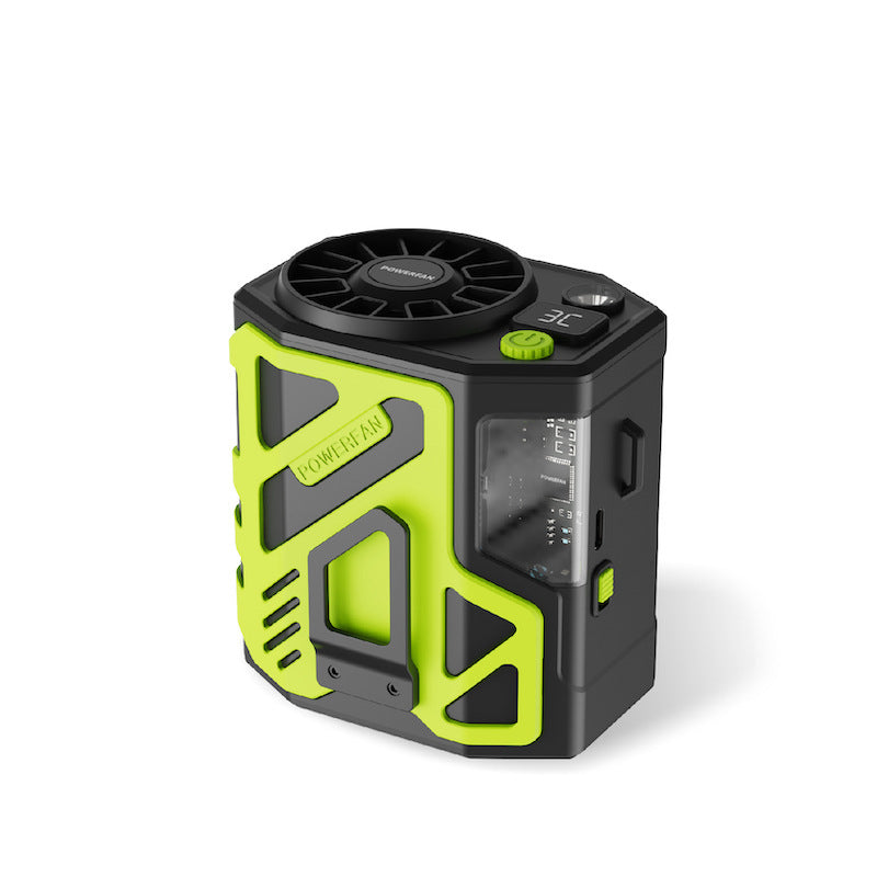Unisex Tragbarer Wiederaufladbarer Power Ventilator Brehn