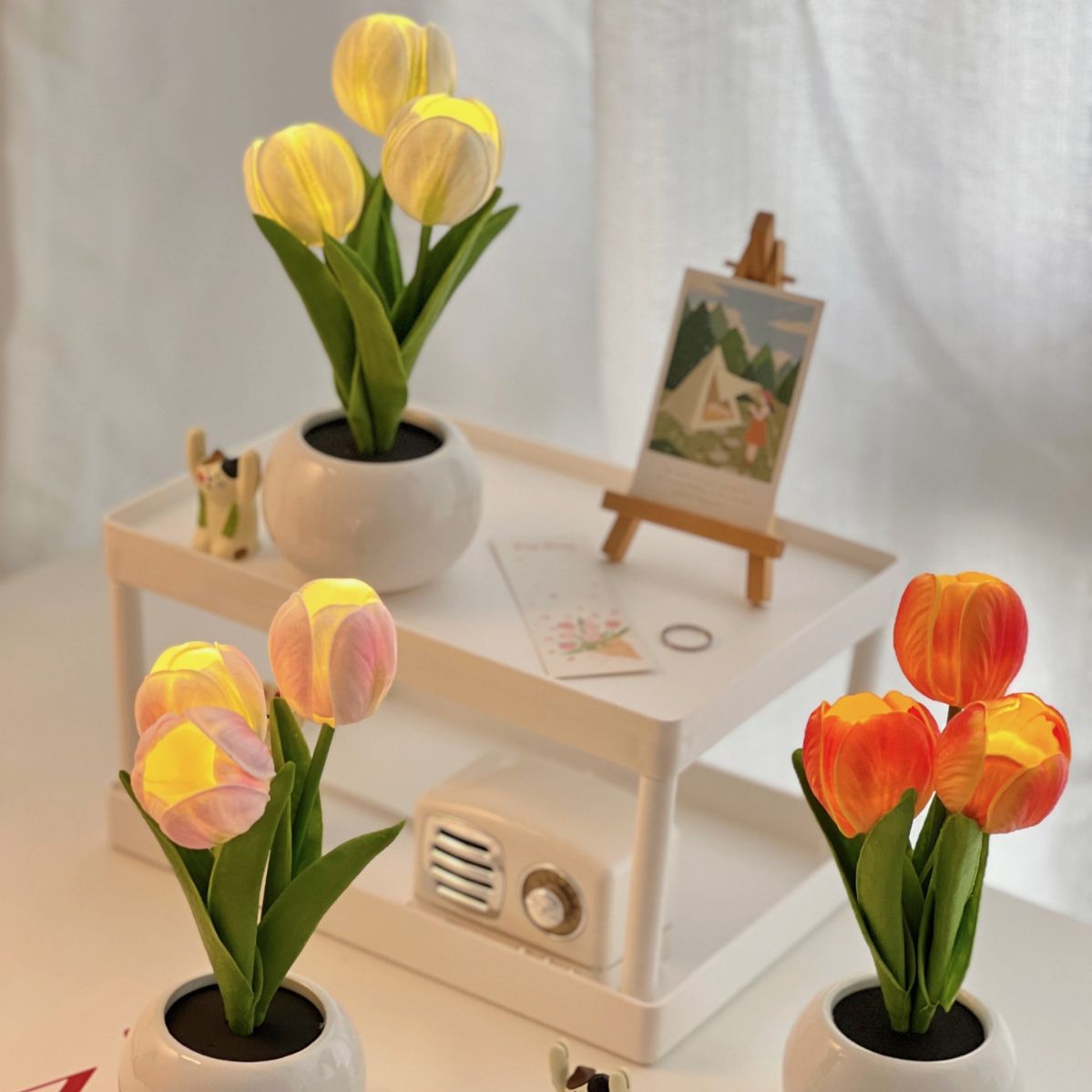 Dekorative LED Blume