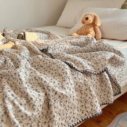 Weiche Musselin Babydecke