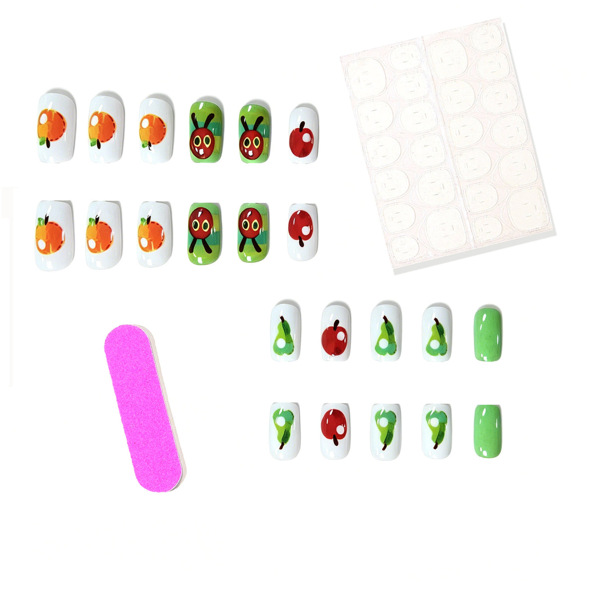Frucht-Themen Nagelkunsttafel Brehn