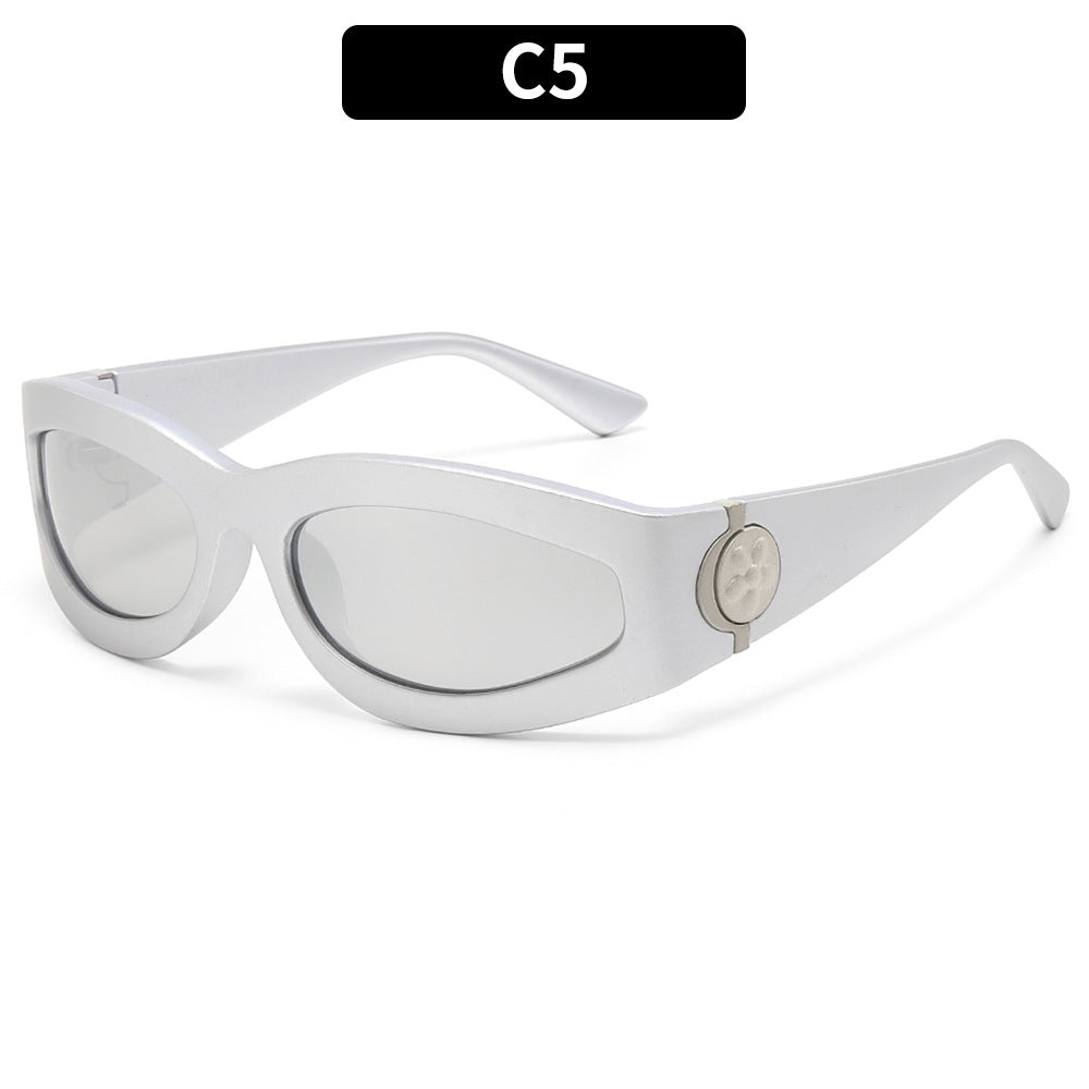 Chic Eckige Mode Sonnenbrillen