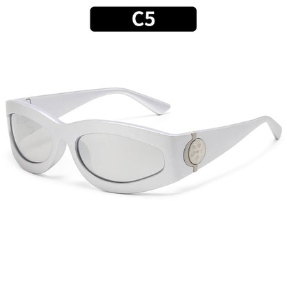 Chic Eckige Mode Sonnenbrillen