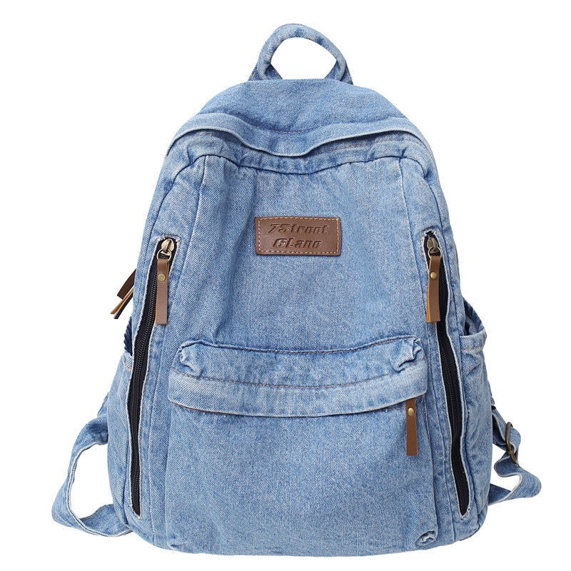 Lässiger Denim Schulranzen Brehn