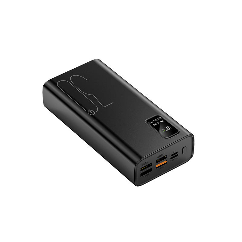Hochleistungs-Powerbank mit integrierter Schnellladefunktion und LCD-Anzeige Brehn