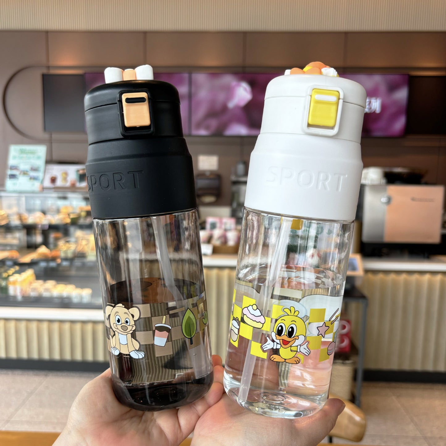 Damen kreative Sport-Trinkflasche Brehn