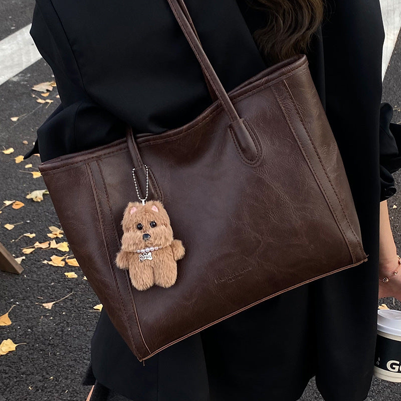 Lässige Kunstleder Tasche