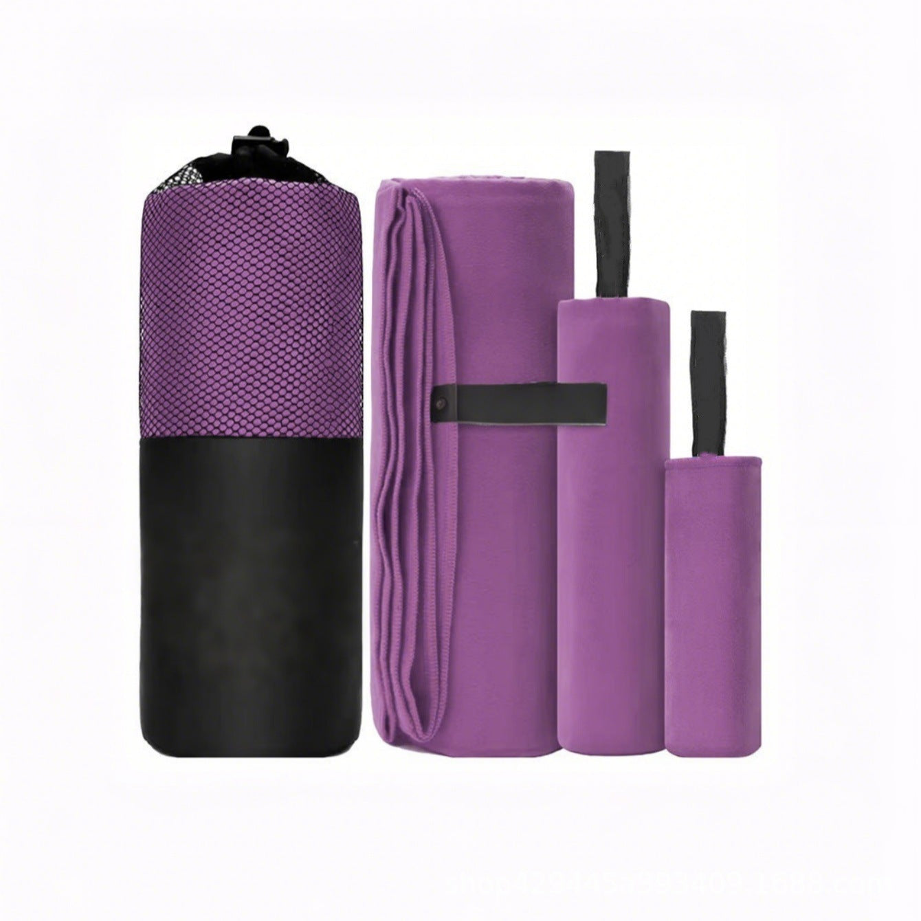 Damen Vielseitiges Mikrofaser-Handtuchset Brehn
