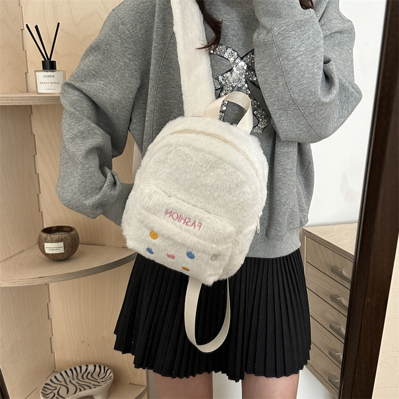 Plüsch-Rucksack mit Verspieltem Design Brehn