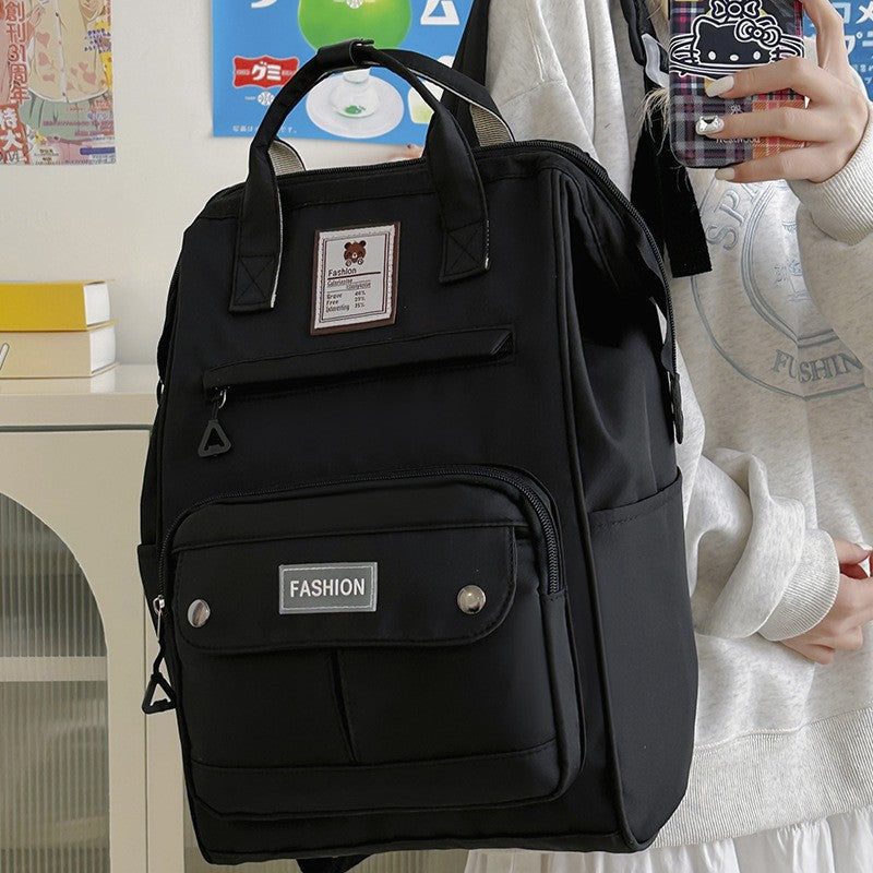 Multifunktionaler Rucksack mit Stilvollem Design und Praktischen Fächern Brehn