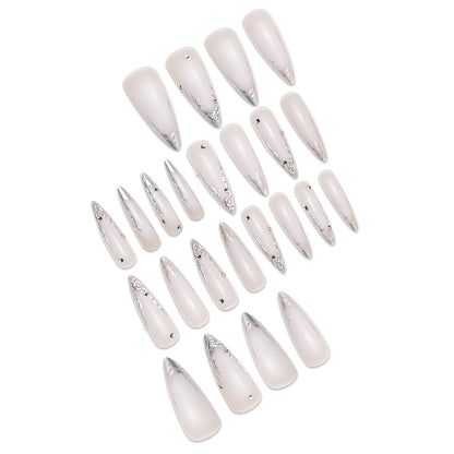 Premium Künstliche Stiletto Nagelverlängerungen Brehn