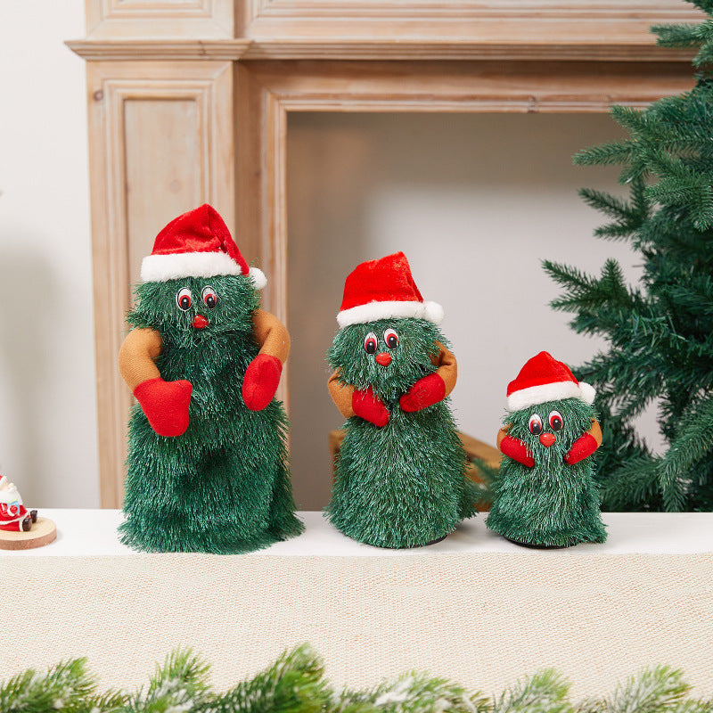 Niedliche Weihnachtsbaumfigur mit Hut Brehn