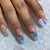 Dekorative Schmetterling Press-On Nagelspitzen Brehn