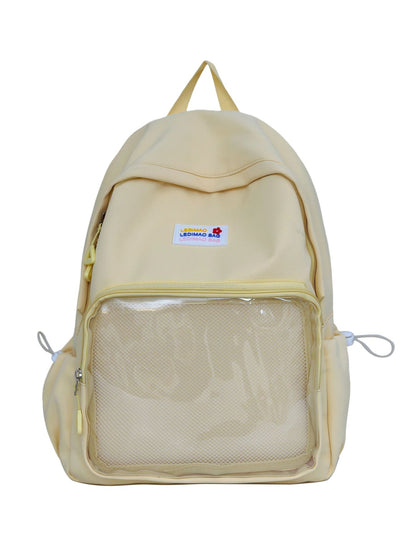 Multifunktionaler transparenter Schulrucksack