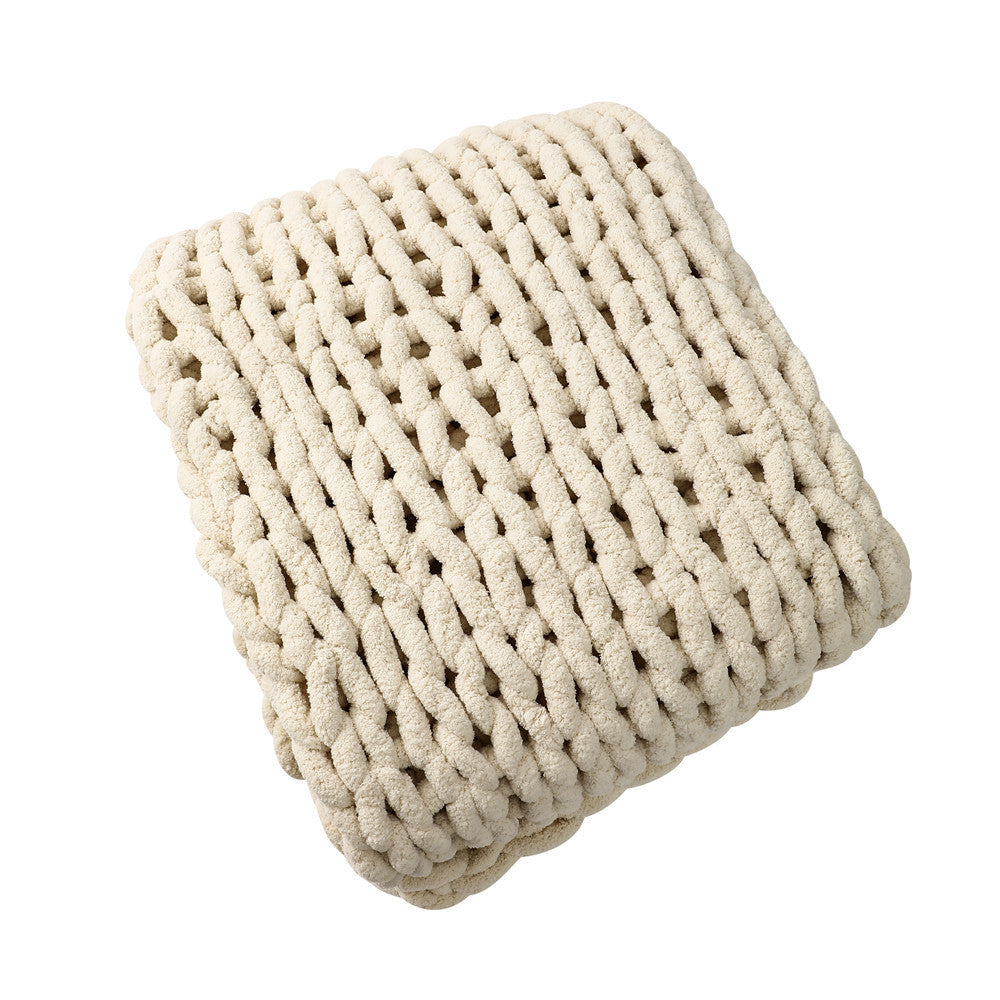 Chunky Gestrickte Decke Brehn