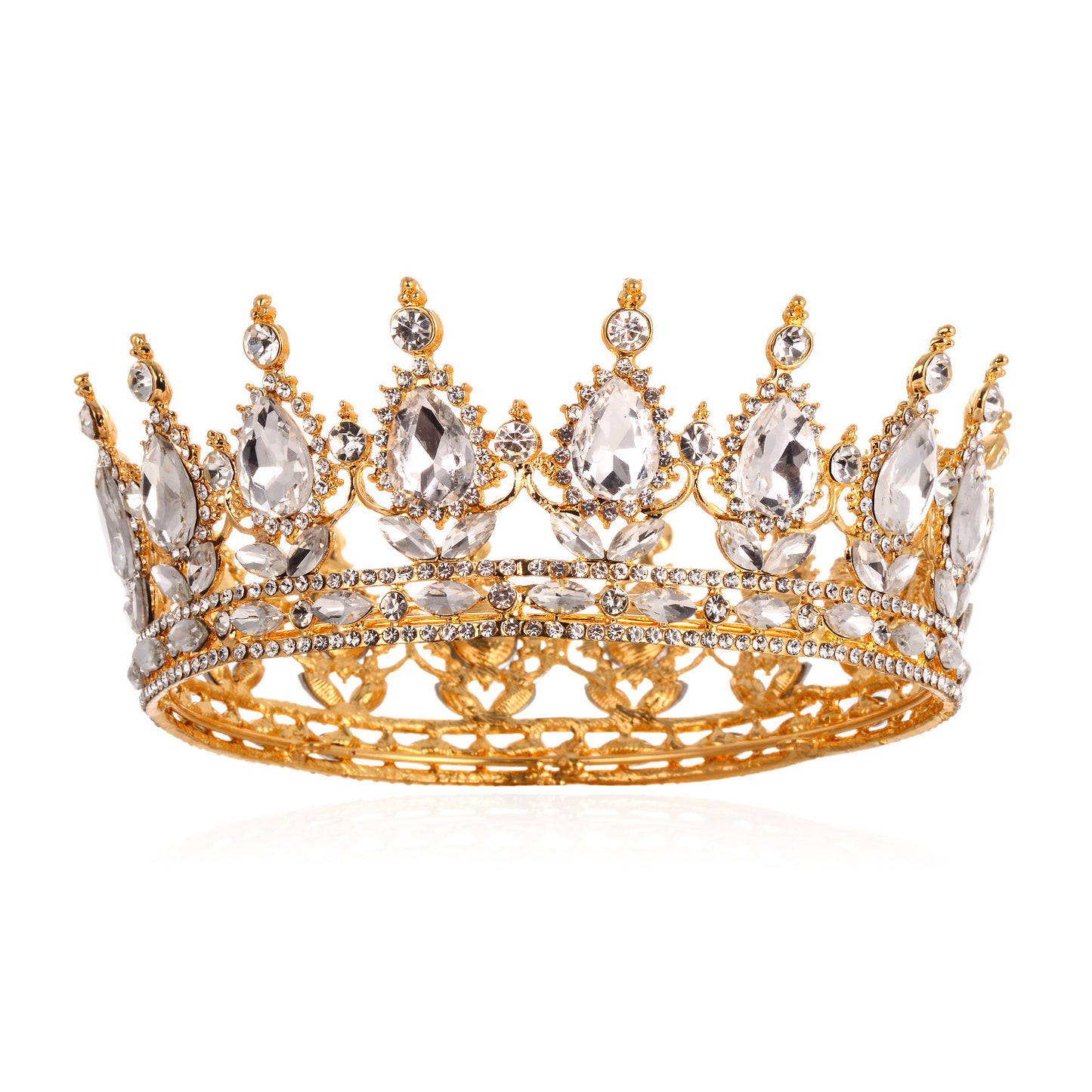 Damen Glamouröse Krone Brehn
