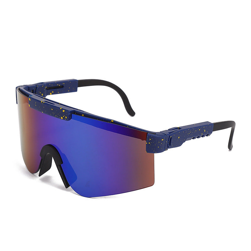 Damen Sportliche Statement-Sonnenbrille im modernen Design Brehn