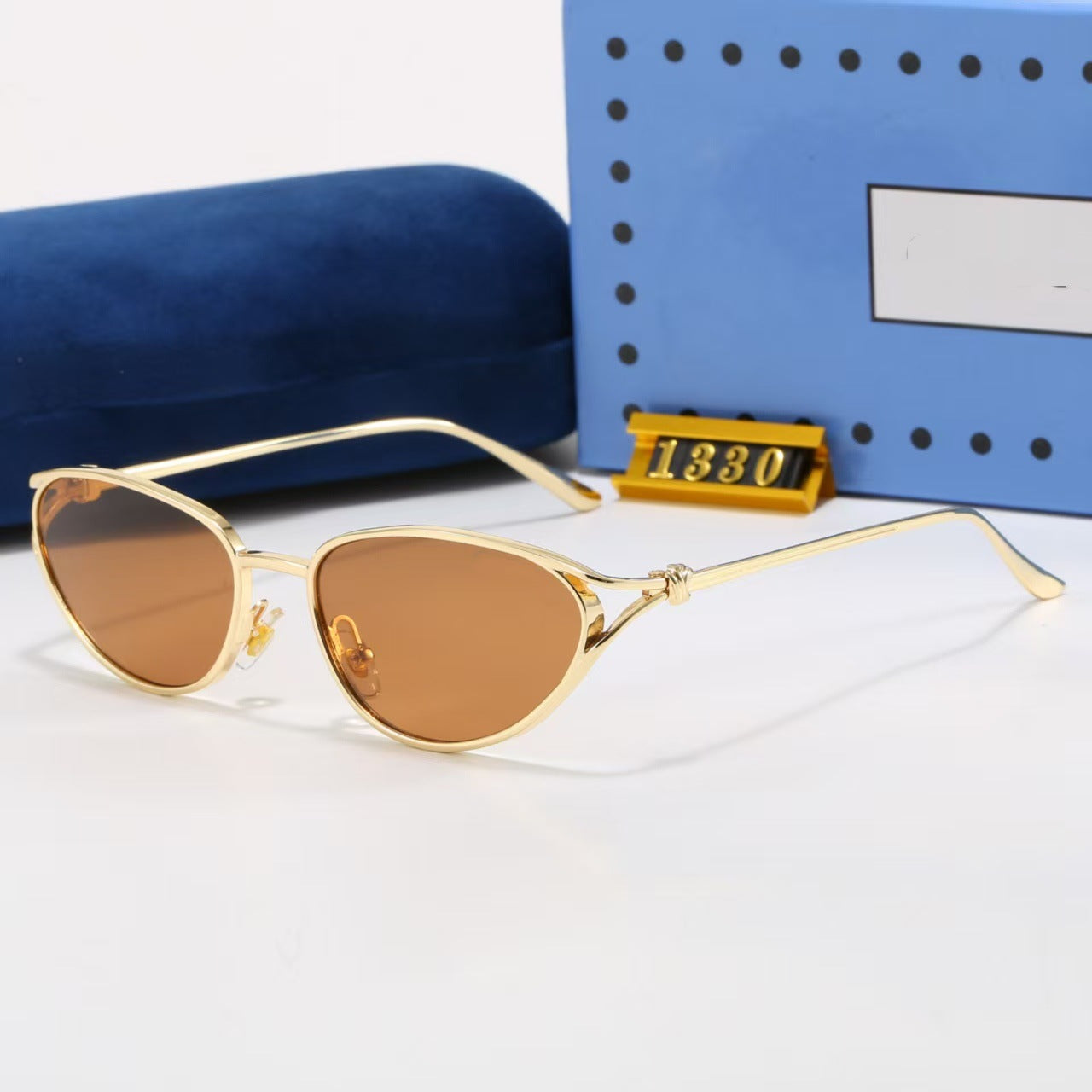 Damen elegante Cat-Eye Brille Brehn