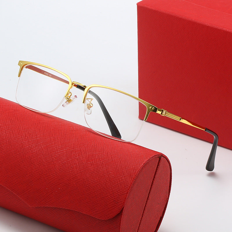 Damen elegante Korrektionsbrille mit hochwertigem Metallrahmen Brehn