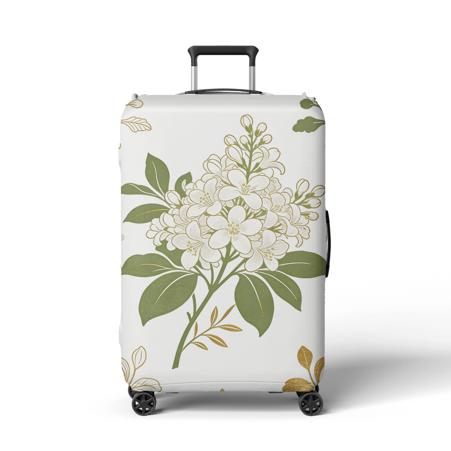 Damen Kofferschutz mit eleganten Blumenmuster Brehn
