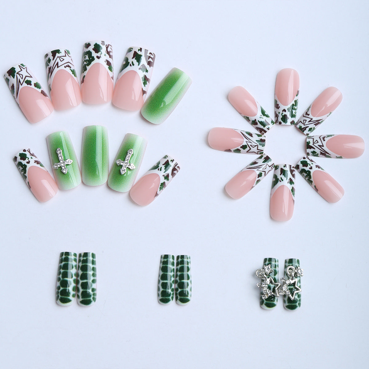 Künstliche Nägel mit Auffälligem Design Brehn