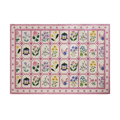 Dekorativer floral Bereichsteppich Brehn