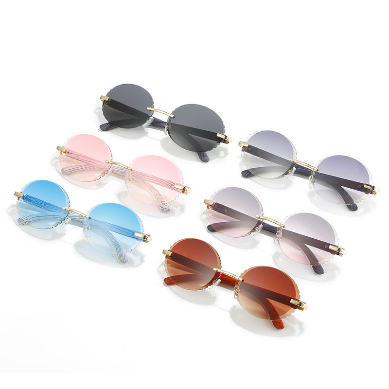 Runde Rahmen Mode Sonnenbrille Brehn