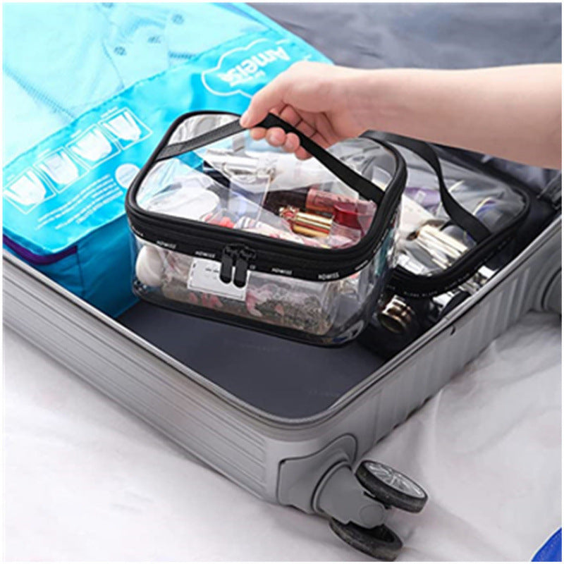 Transparente Kosmetik-Organizer Tasche Brehn