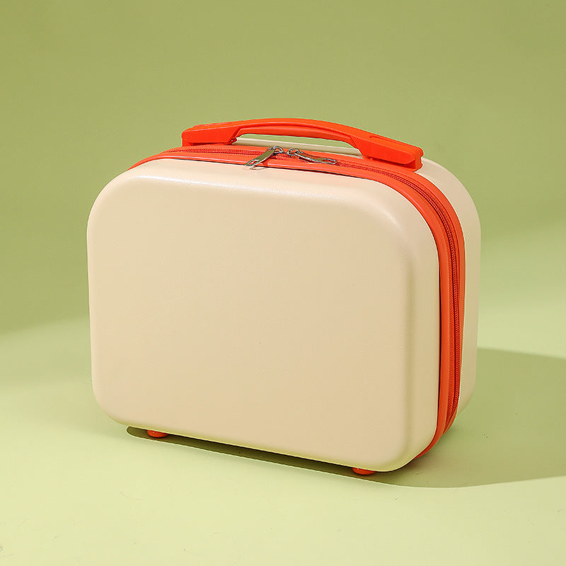 kompakte Hartschalen-Kosmetik- und Reise-Beauty-Box mit doppelten Obergriffen Brehn