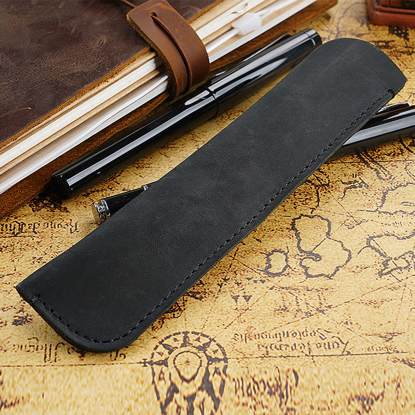 Leder Bleistift Rolltasche
