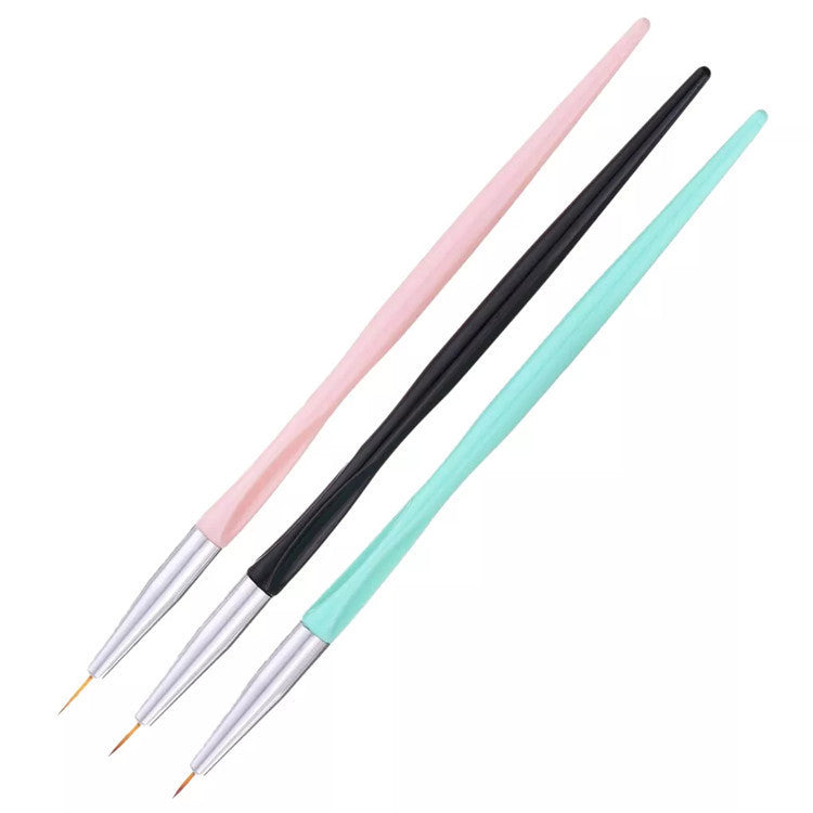 Professionelles Feindetail-Nagelkunst-Pinsel-Set Brehn
