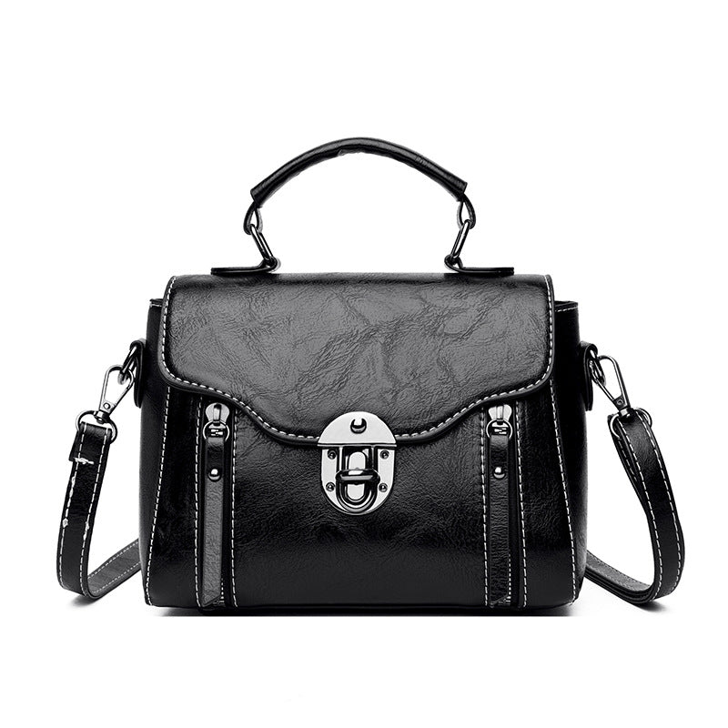 Vintage-Leder-Handtasche