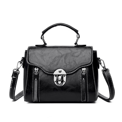 Vintage-Leder-Handtasche