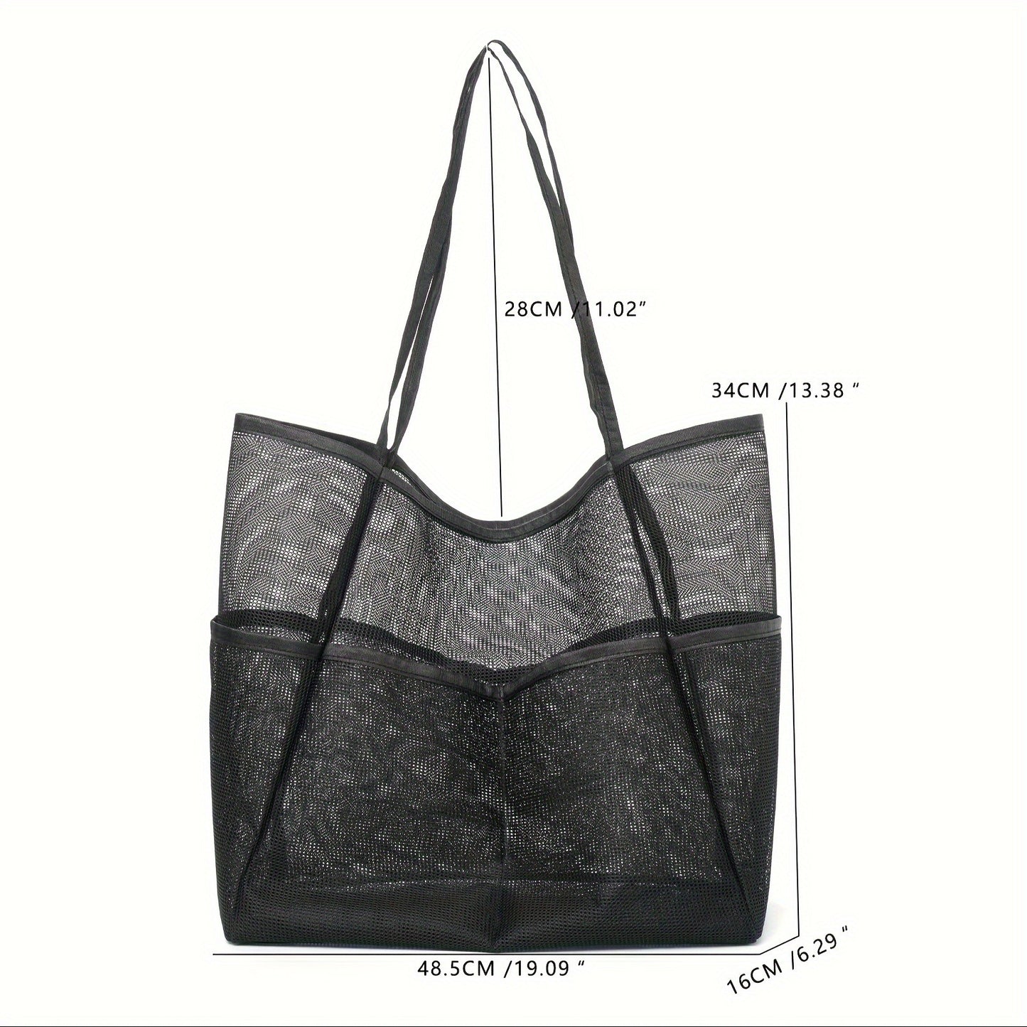 Stylische Netz-Strandtasche Brehn