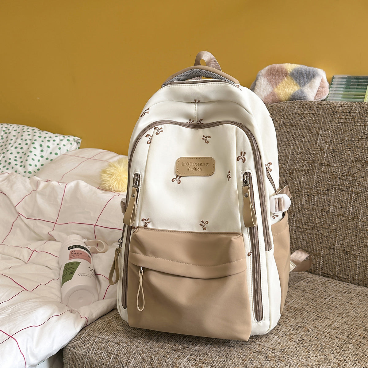 Stylische bedruckte Mehrfachfach-Rucksack Brehn