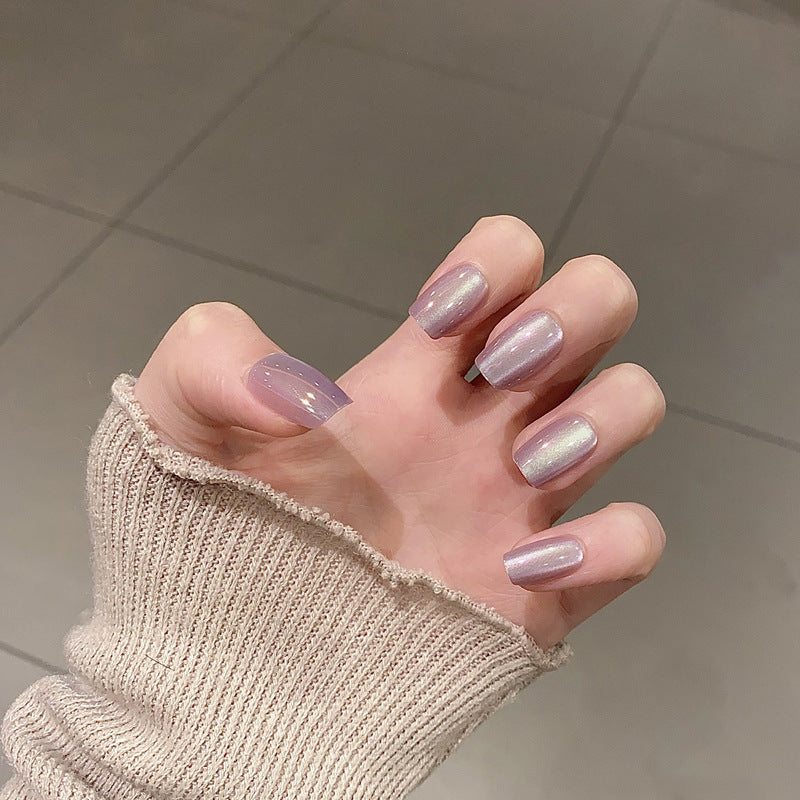 Thematische Nagelkunst Press-On Nägel mit süßen Charakter- und Schleifendesigns Brehn