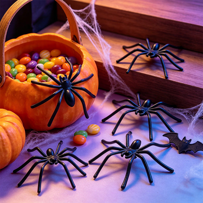 Realistische Halloween-Spinnen-Dekoration Brehn