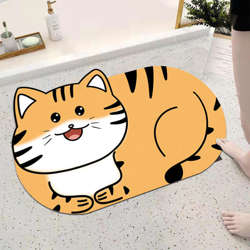 Dekorative katzenförmige