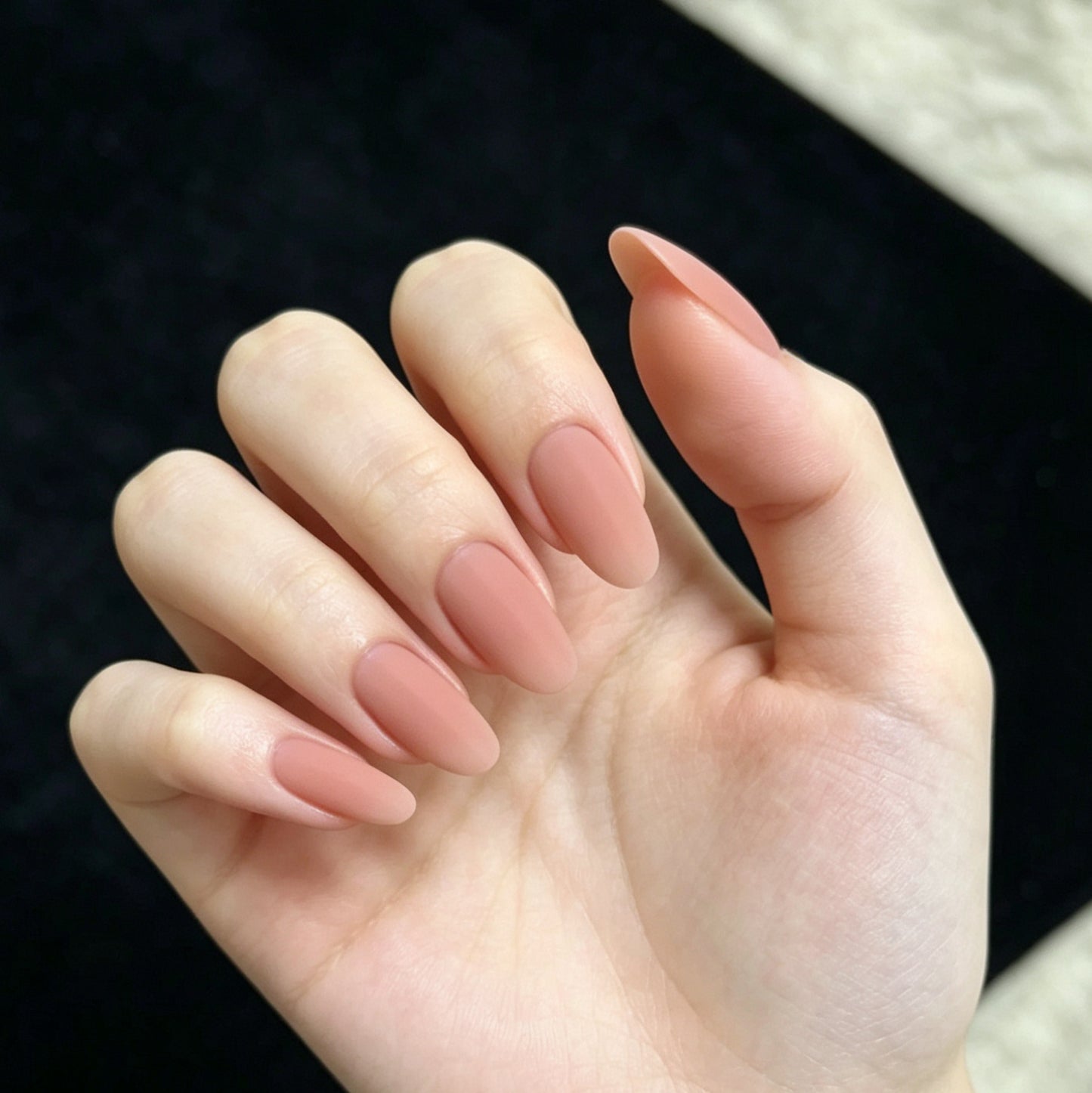 Künstlerisches vom Ozean inspiriertes Press-On Nageldesign Brehn