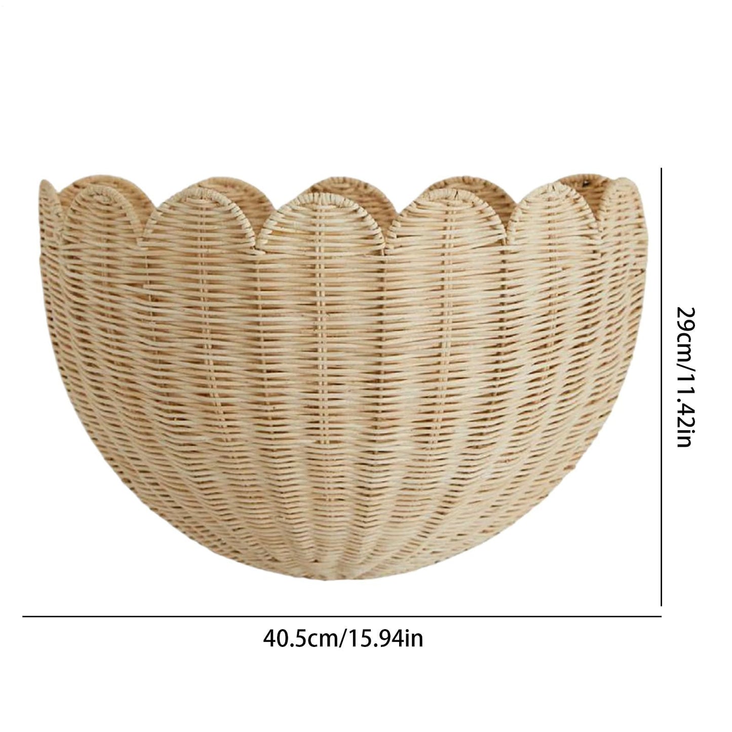 Kreativer und Dekorativer Aufbewahrungskorb Im Muscheldesign Brehn