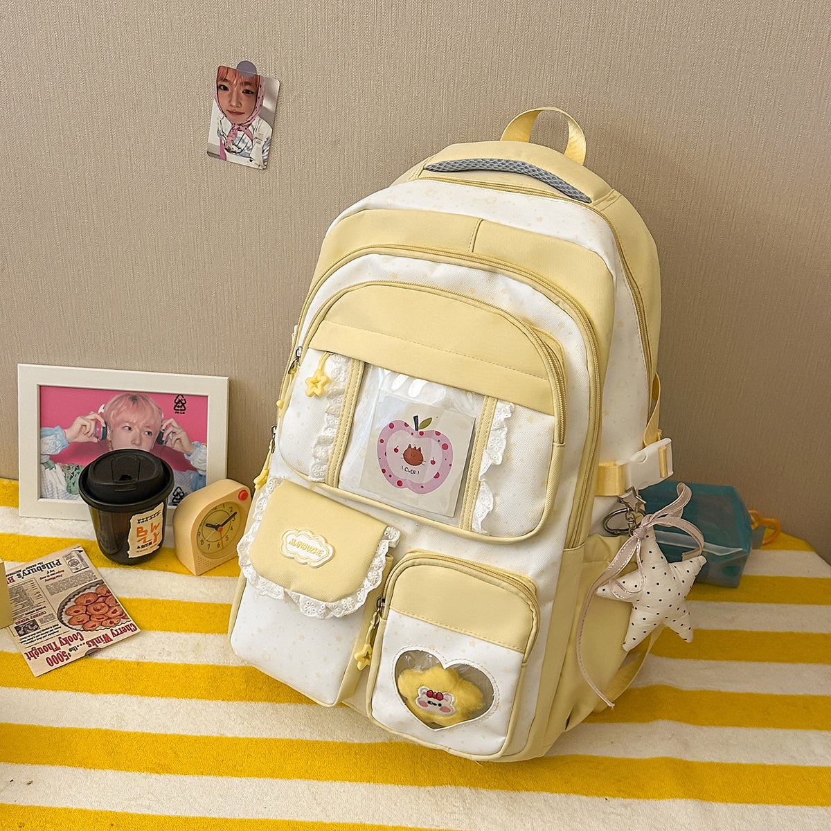 Stylischer Multifunktions-Schulrucksack Brehn