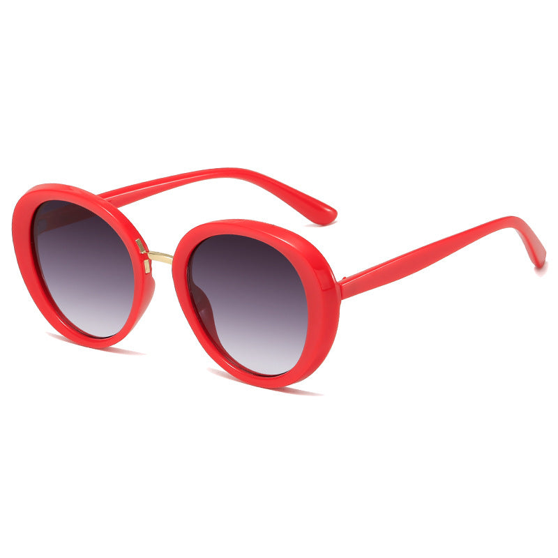 Damen Vintage Sonnenbrille im eleganten Schilddesign Brehn