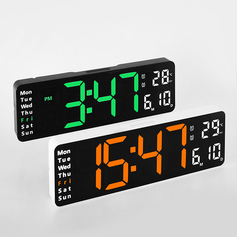 Digitale Wanduhr Brehn